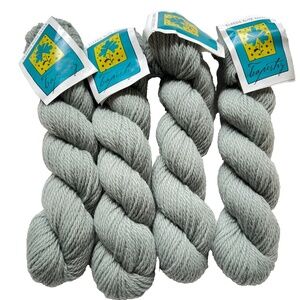 Classic Elite Yarn Tapestry Wool Mohair Teal 7707 Made in Peru 4 Skeins New
